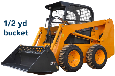 Skid Steer - Used for loading bulk materials